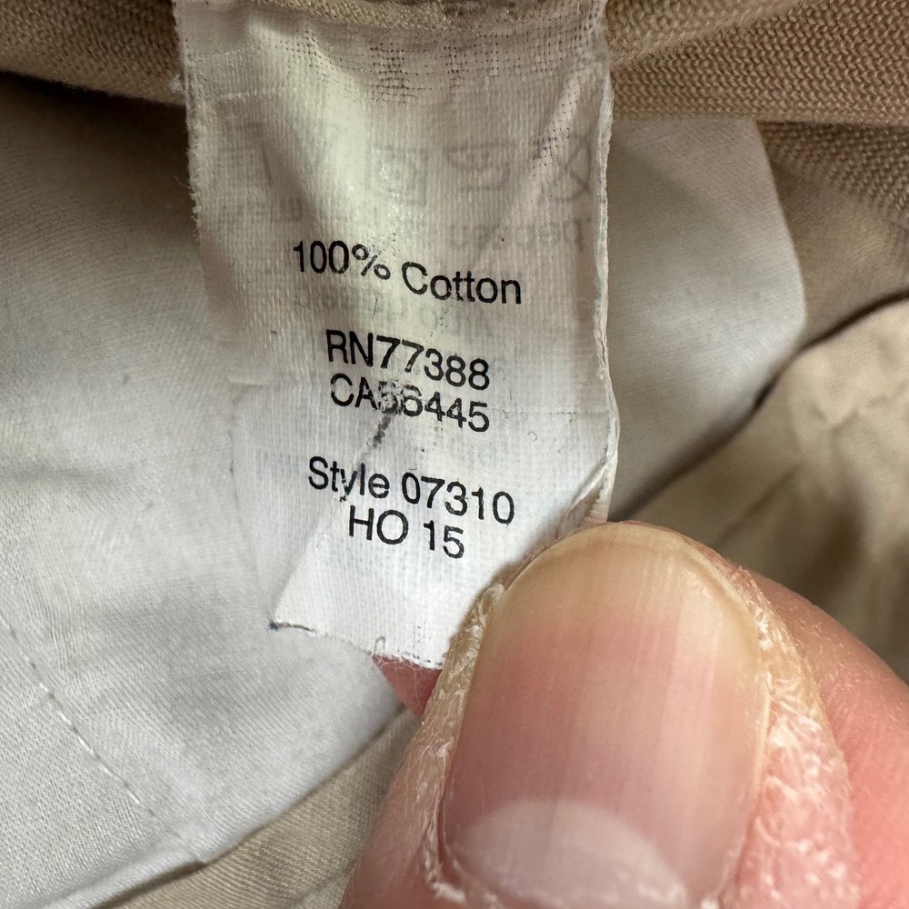 J Crew The Driggs Chino‎ Pants Khaki Mens 29x32 (30x30) Slim Fit Career Work - Picture 10 of 13